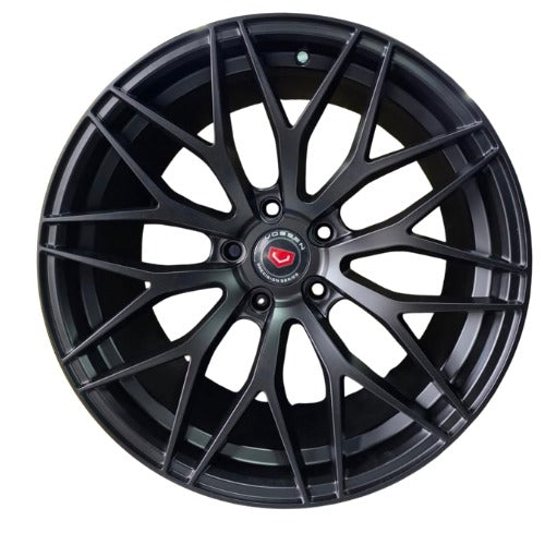 Black Vossen Multi-Spoke Alloy Rims