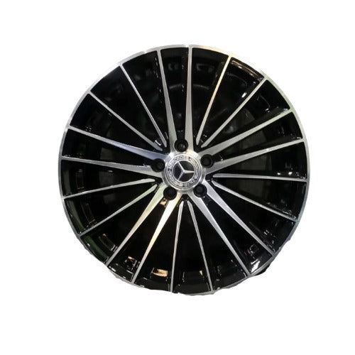 Mercedes AMG “Final Boss” Multi-Spoke Alloy Rims (Black & Silver)